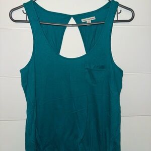 American Eagle Outfitters Teal Tank Top